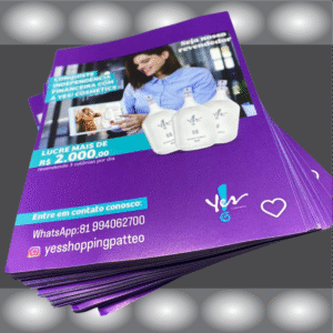 1.000 Panfletos 10x14cm