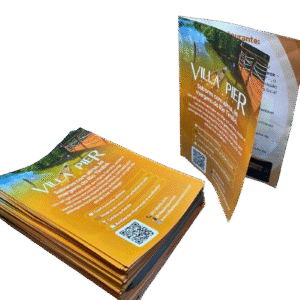 Folder com Dobra 14x20cm