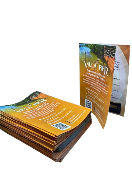 Folder com Dobra 14x20cm - Imagem 4