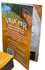 Folder com Dobra 14x20cm - Imagem 2