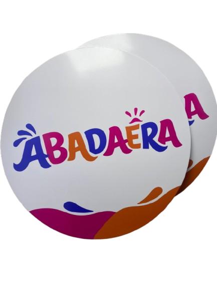 Placa PVC 2mm - 50cm Circular - pronta em 3 dias - Imagem 3