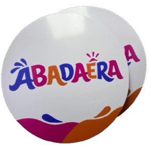 Placa PVC 2mm - 50cm Circular - pronta em 3 dias