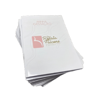 Cartão Pré-Natal A-6 Colorido 8 páginas - R$ 7,90 a unidade