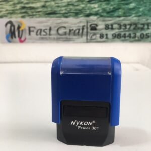 Carimbo Automático Nykon 301 Azul